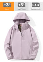 LNGXO Chaqueta de Carcasa Suave de Invierno Impermeable, A prueba de viento, Cálida, para Senderismo, Acampar, Escalar, Esquiar al Aire Libre - details 5