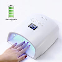 Secador inalámbrico S10 para manicura, lámpara LED UV de 66W, recargable, mejorada, 2022 - details 2