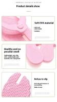 Zapatillas de viaje plegables portátiles para mujer, chanclas de playa antideslizantes, diseño desmontable, baño de natación estampado transpirable - details 7
