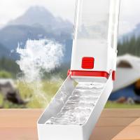 Suministros para perros, taza de agua portátil plegable para perros, resistente al calor, botella de agua duradera para mascotas, alimentador de mascotas de gran capacidad para caminar - details 5