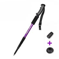 Bastón telescópico de aleación de aluminio, bastones de senderismo, bastón para caminar, absorbente ultraligero, bastón para caminar Alpenstock - details 5