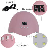 Secador de uñas de gran potencia, lámpara de uñas de diseño portátil, UV, sin manos negras, 300W, 66LED - details 10