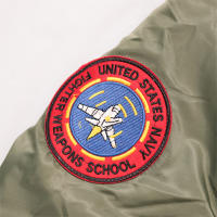 TOP GUN CWU-45P parche bordado estilo militar chaqueta Bomber piloto vuelo abrigo de invierno - details 18