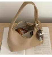 Nicho de gama alta sentido bolso de hombro de gran capacidad casual y versátil otoño simple pu bolso de cuero suave mujer - details 18