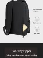 Mochila escolar de gran capacidad para hombre y mujer, morral Universal con colgante para ordenador, 1 unidad, 14 pulgadas - details 9