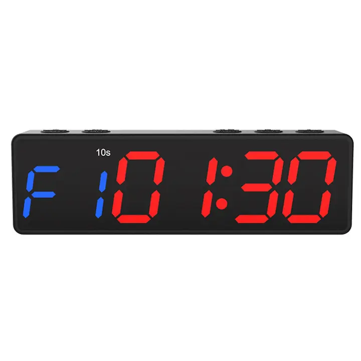 Reloj Digital con temporizador para gimnasio, cronómetro para entrenamiento de intervalo, Fitness - 1