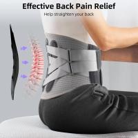 Corredera Ajustable para Alivio de Dolor de Espalda Soporte Lumbar para Hombres y Mujeres - details 3