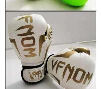 Guantes profesionales de PU para adultos y niños, Sanda, entrenamiento, Muay Thai, combate, Fiess Bo, deportes, Taekwondo, 6/12Oz - details 14