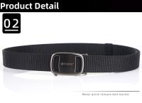 Cinturón Casual de Nylon Versátil Tamaño Grueso de 3.5CM con Hebilla de Aleación - details 6