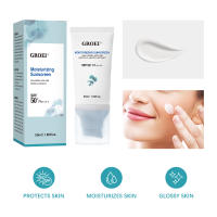 SPF50 + protector solar Facial Centella Asiatica bloqueador Solar crema blanqueadora de piel PA ++++ Protector hidratante impermeable cuidado Facial - details 2