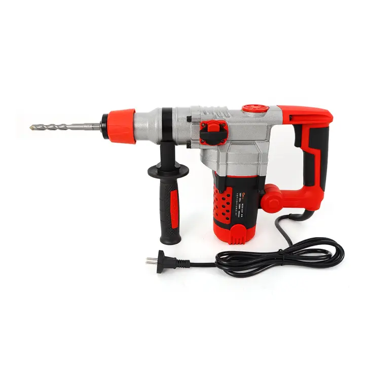 Martillo Eléctrico de Alta Potencia 2200W para Perforación de Pared y Rompie de Suelo con 30 Cilindros Multi-Función - 1