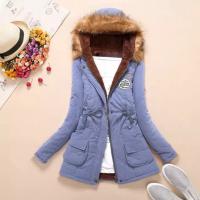 Chaqueta de algodón acolchada para mujer, abrigo informal ajustado con capucha, Parkas acolchadas, abrigo cálido, otoño e invierno, nové de 2025 - details 28
