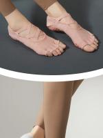 Calcetines de algodón transpirables con espalda descubierta, medias profesionales antideslizantes para Yoga, Pilates, baile, Fitness, deportes, Color sólido - details 32
