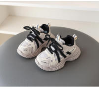 Zapatos deportivos de malla hueca, versátiles, casuales y a la moda para estudiantes, primavera 2025, niños y niñas, estilo "dad shoes" - details 10