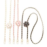 Cadena de teléfono cruzada antipérdida, funda de teléfono de cuero Diagonal, correas largas de Metal para colgar en el cuello, accesorios para teléfono - details 11