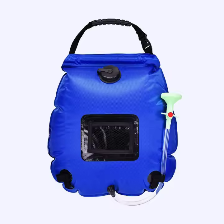 Tienda ducha camping privacidad al aire libre vestidor con ventana - 1