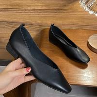 Mary Jane-zapatos planos informales para mujer, calzado de tacón bajo, suela blanda - details 4