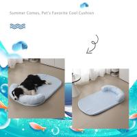 Estera refrescante extraíble duradera para mascotas, almohadilla de cama plegable y transpirable para perros, cojín lavable resistente al desgaste para mascotas y gatos - details 6