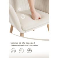 Sillas de Cocina Sillas Tapizadas con Reposabrazos en Terciopelo, - details 2