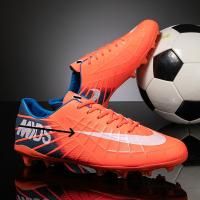 Botas de fútbol de alta calidad para hombre, zapatos de fútbol FG/TF, tacos de entrenamiento antideslizantes de hierba, zapatillas de fútbol, ​​calzado deportivo Unisex - details 4