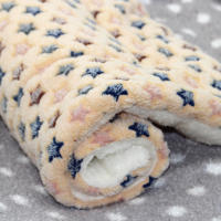 Soft Warm Pet Sleep Mat Double-sided Thickened Cozy Dog Bed Mat for Newborn Small Puppies - details 2