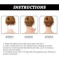 Cuero cabelludo para limpiar, hidratar, reparar, tratar la piel con musgo y picazón. Crema de cuidado tópico - details 2