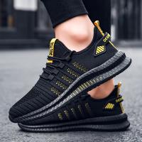 Zapatillas deportivas transpirables para hombre: calzado informal sin cordones con suela MD para actividades en todas las estaciones - details 3