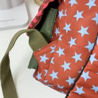 Mochila de gran capacidad con dibujos animados de Lucky Star, mochila escolar con cordón y múltiples bolsillos de estilo coreano, bolsa de nailon Y2K para senderismo y acampada para estudiantes - details 21