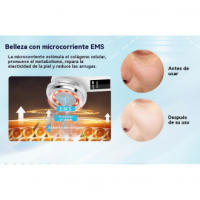 Instrumento de introducción de frío y calor instrumento de masaje facial casero micro-corriente lifting reafirmante rejuvenecimiento instrumento de belleza - details 6