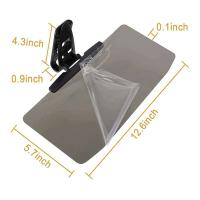 Extensión de coche, visera antideslumbrante para coche, espejo, visera solar para todos los camiones, asientos delanteros, conductor o pasajero - details 4