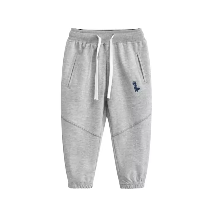 Nuevos Pantalones de Chándal para Niños Primavera-Otoño Diseño de Dinosaurio Pantalones para Bebés - 1