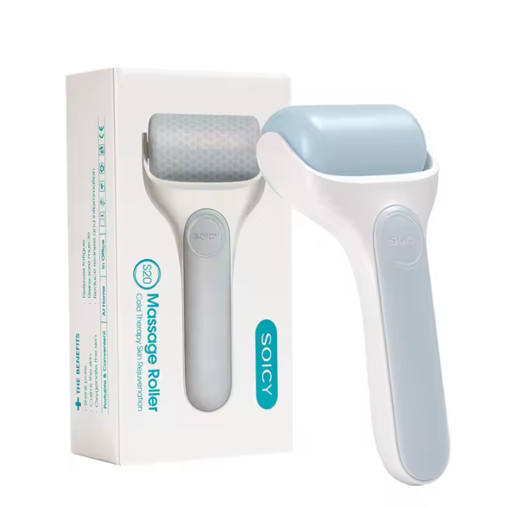 Rodillo de hielo masajeador facial Soicy S20, cuidado Personal de la piel - 1