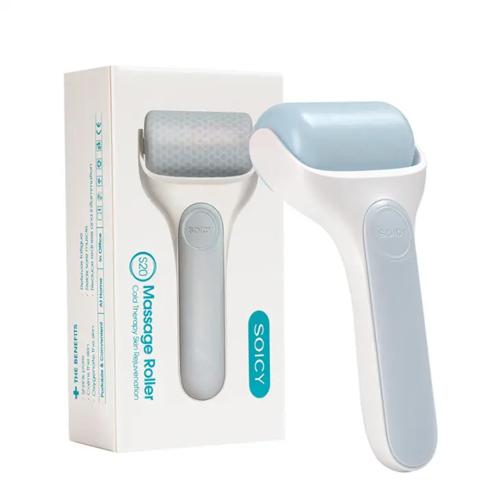 Rodillo de hielo masajeador facial Soicy S20, cuidado Personal de la piel - 1