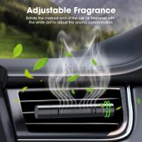 Difusor de ambientador de coche personalizado, Clips de ventilación para decoración de coche, accesorios con 12 palos de recarga para coche, oficina, cocina, baño, casas de mascotas, 2 paquetes - details 3