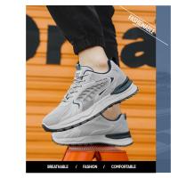 Zapatos de marca para hombre, zapatillas gruesas blancas de lujo, zapatillas informales para correr, Tenis transpirables antideslizantes, calzado deportivo para Fitness - details 3
