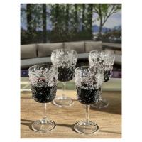 Juego de 4 vasos de plástico Paisley (13 oz), juego de vasos acrílicos sin BPA, vasos irrompibles, copas de vino - details 2