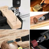 Herramienta de Bricolaje JANGKLIFE Kit Rotativo sin Cable USB para Carpintería y Grabado de Joyería Metal Vidrio Mini Taladro Inalámbrico - details 4