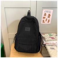 2025 Mochila universitaria ligera, diseño minimalista moderno, correas acolchadas impermeables, adecuada para estudiantes y viajes diarios - details 18
