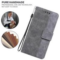 Para Google Pixel 8a Funda con tapa de cuero con estampado geométrico para teléfono tipo billetera - details 2