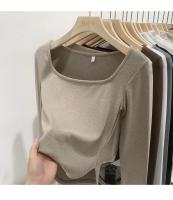 Camiseta ajustada de algodón para mujer, Top corto de manga larga, camiseta Sexy blanca Y2k para primavera y otoño - details 15
