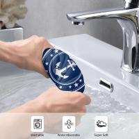 La microfibra azul oscuro del baño del hotel de la sauna del hogar de la serie saig se puede personalizar la toalla de golf 40*70 - details 5