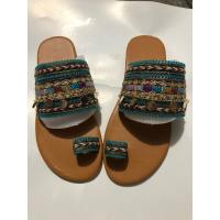 Sandalias de verano con punta plana y anillo para mujer, talla grande - details 0