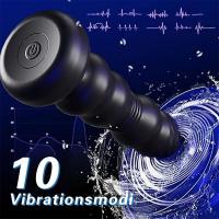 Vibrador telescópico con tapón Anal para hombres, Juguetes sexuales remotos inalámbricos para mujeres, consolador Anal, masajeador de próstata, tapón Anal - details 1