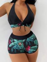 Bañador Sexy de cintura alta para mujer, Bikini de tala grande, traje de baño para playa, novedad de 2024 - details 11