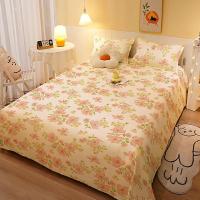 Sábana de Cama Doble Pieza Única para Dormitorio Estudiantil Tela de Algodón Liso de 1.0 Meterio - details 3