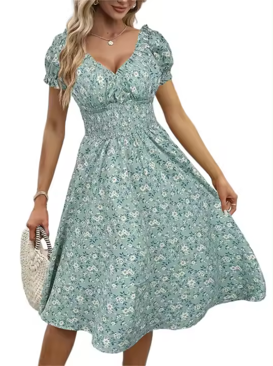 Nuevo vestido de princesa dulce y fresco para mujer - 1