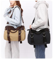 Bolsa de montañismo Bandolera de lona Correa ajustable para gimnasio, Bolsa deportiva de corta distancia, Bolsa de mano de gran capacidad - details 9