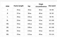 Pantalones cortos de yoga para mujer, ropa exterior de verano, cintura media, informales, sueltos, rectos, elegantes, finos, transpirables, pantalones cortos de gimnasio de pierna ancha - details 0