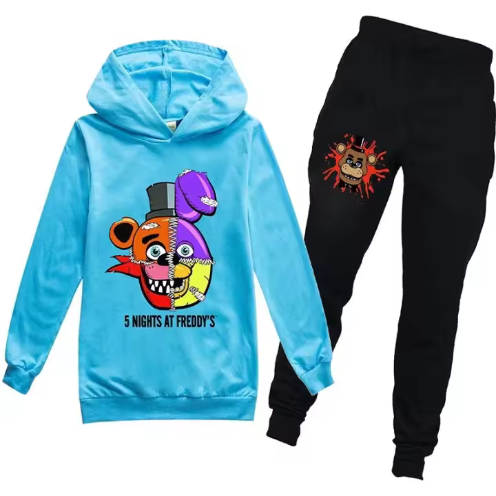 Five Nights At Freddy's Sudaderas con capucha Niños Niños Niñas Suéter + Pantalones Conjunto - 1