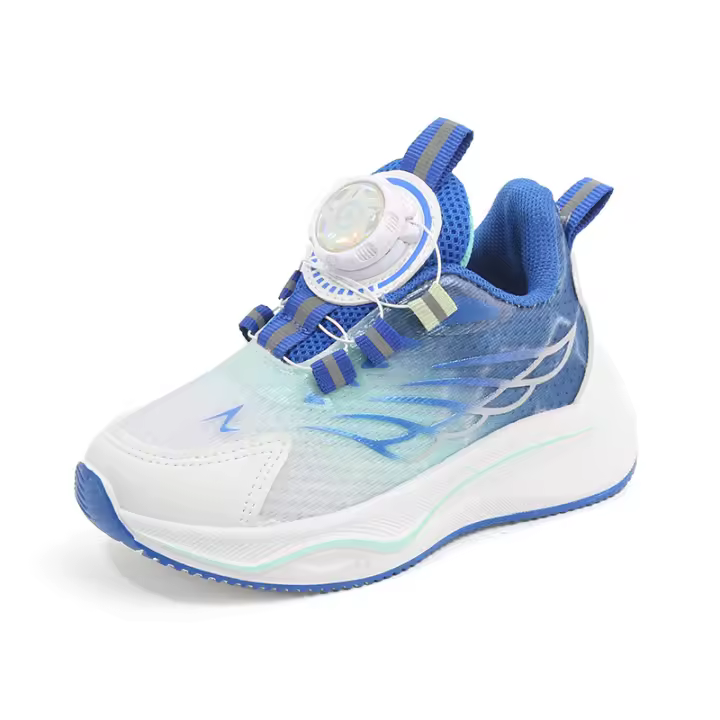 Zapatillas deportivas de malla transpirable para niños y niñas, zapatos informales para correr y caminar - 1
